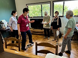 年に一度体力診断テストがあります。